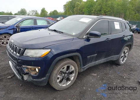 2020 Jeep Compass Limited 4X4 from USA, damaged, VIN 3C4NJDCB5LT238795
